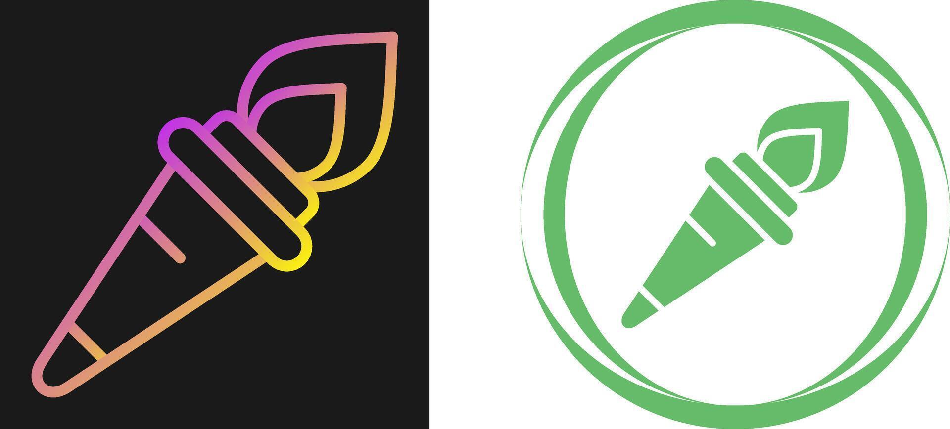 Torch Vector Icon