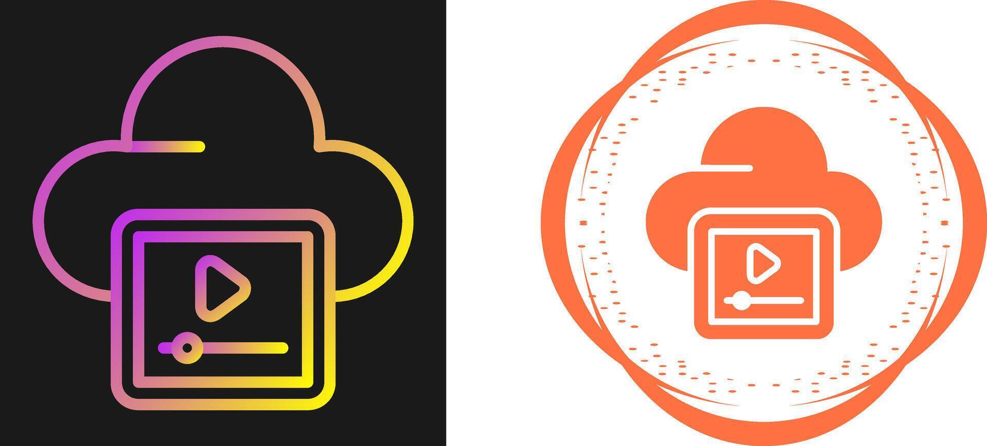 Video Hosting Vector Icon