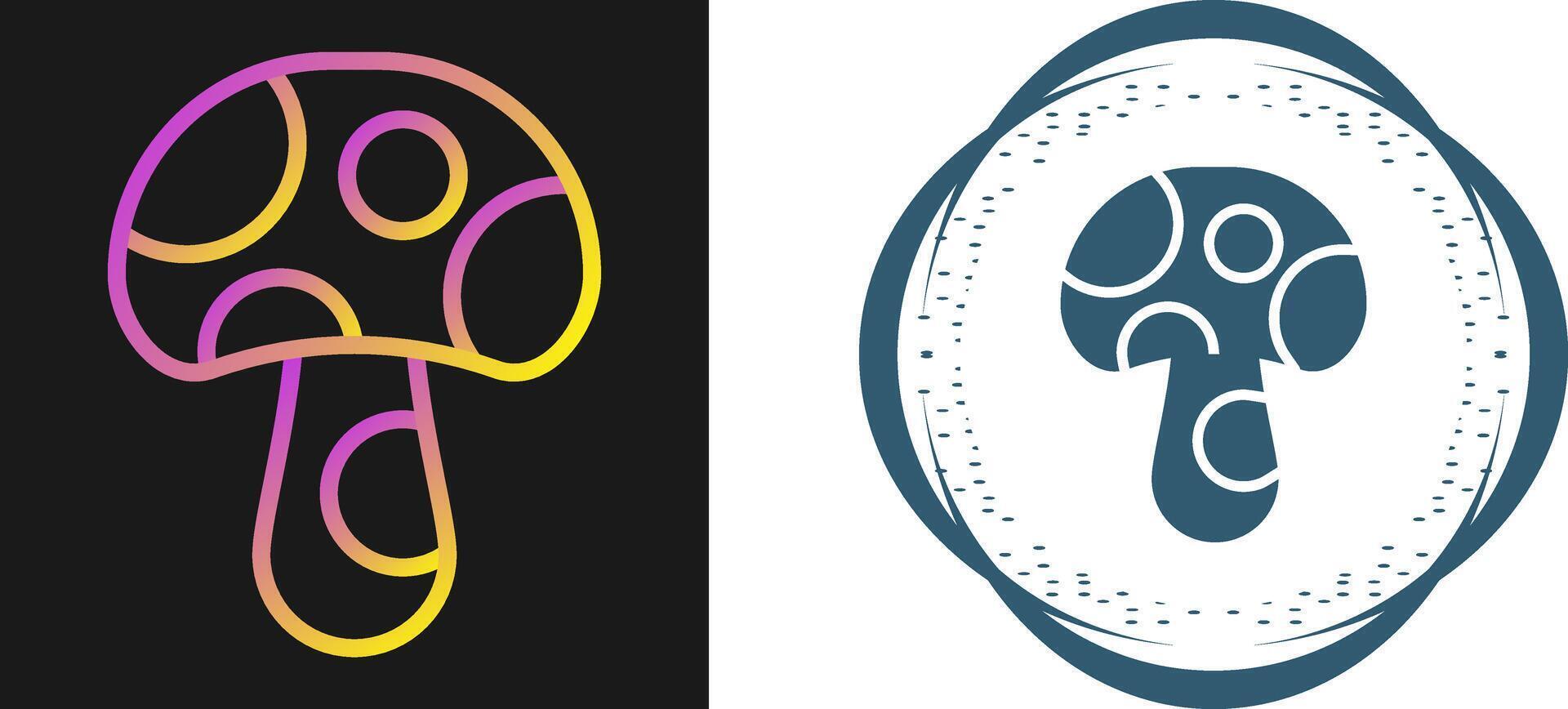 Mushroom Vector Icon