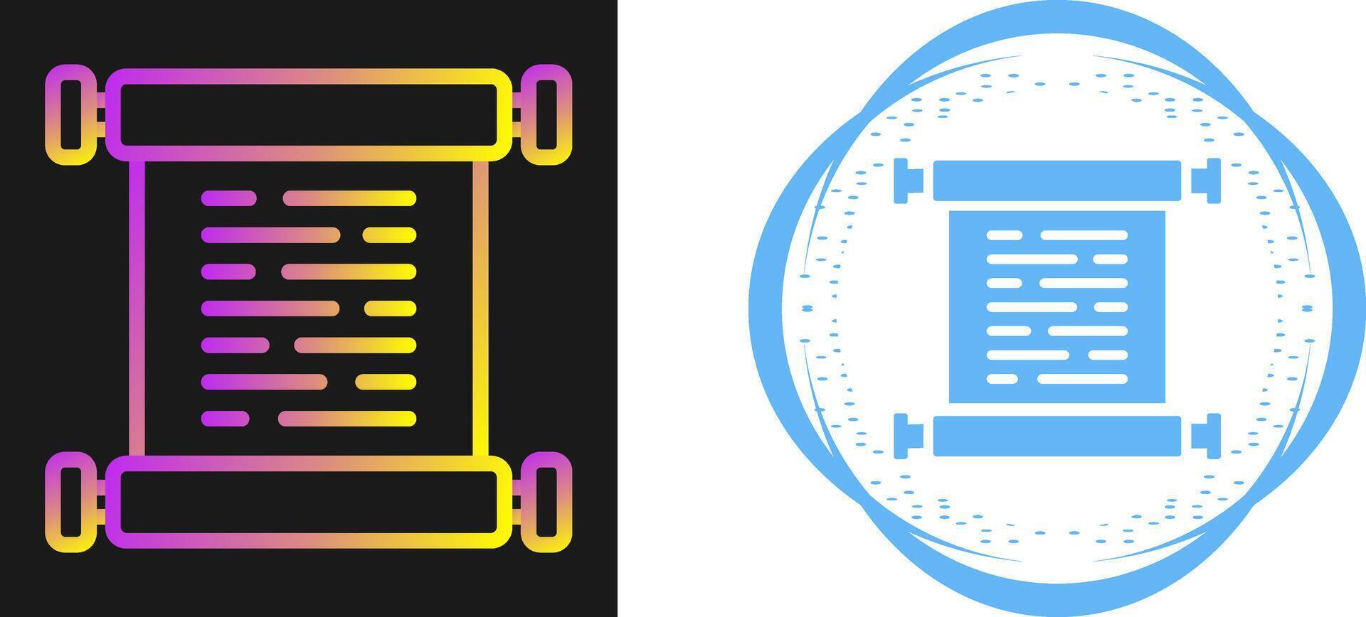 Scroll Vector Icon