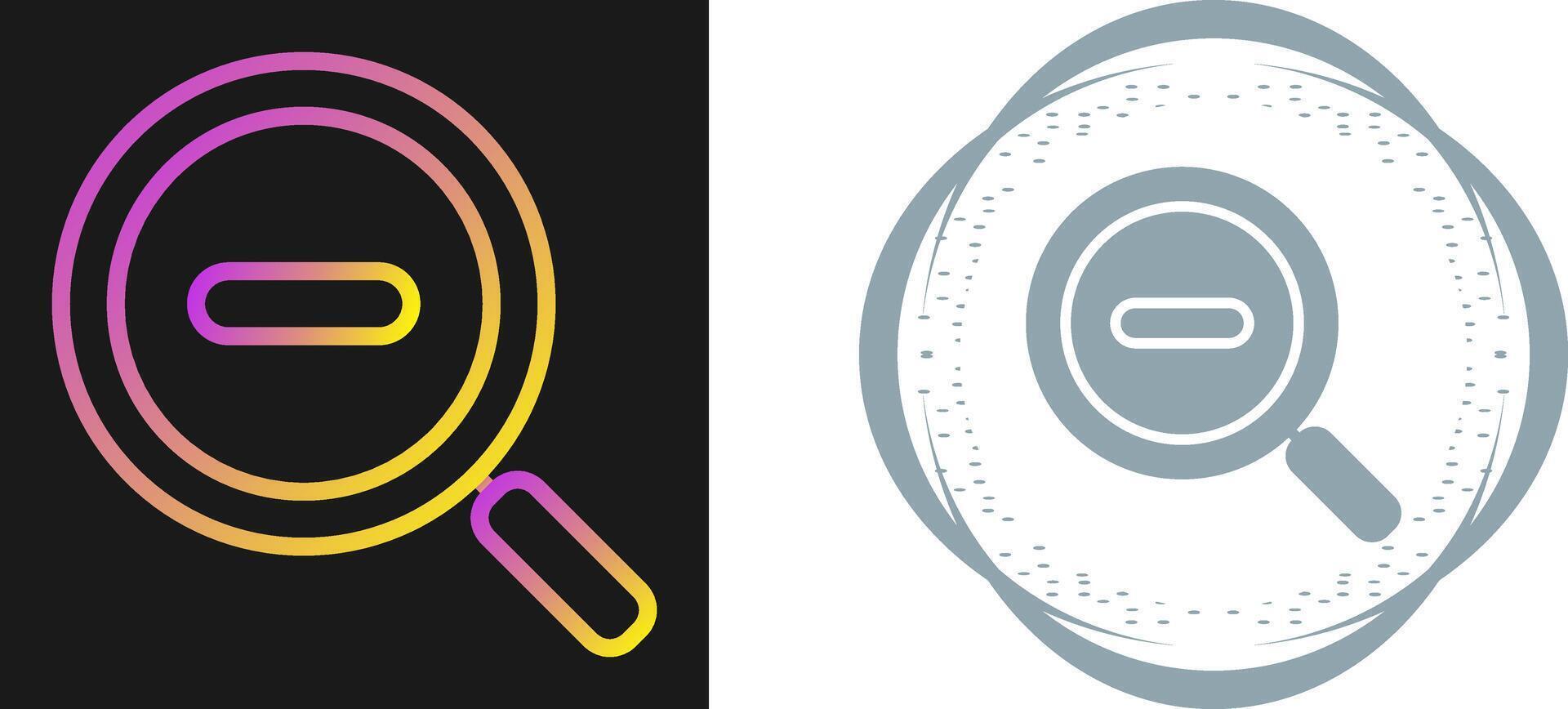 Zoom Out Vector Icon