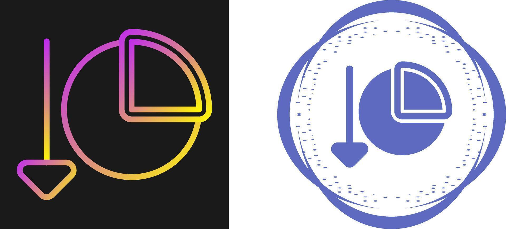 Chart Decreasing Vector Icon