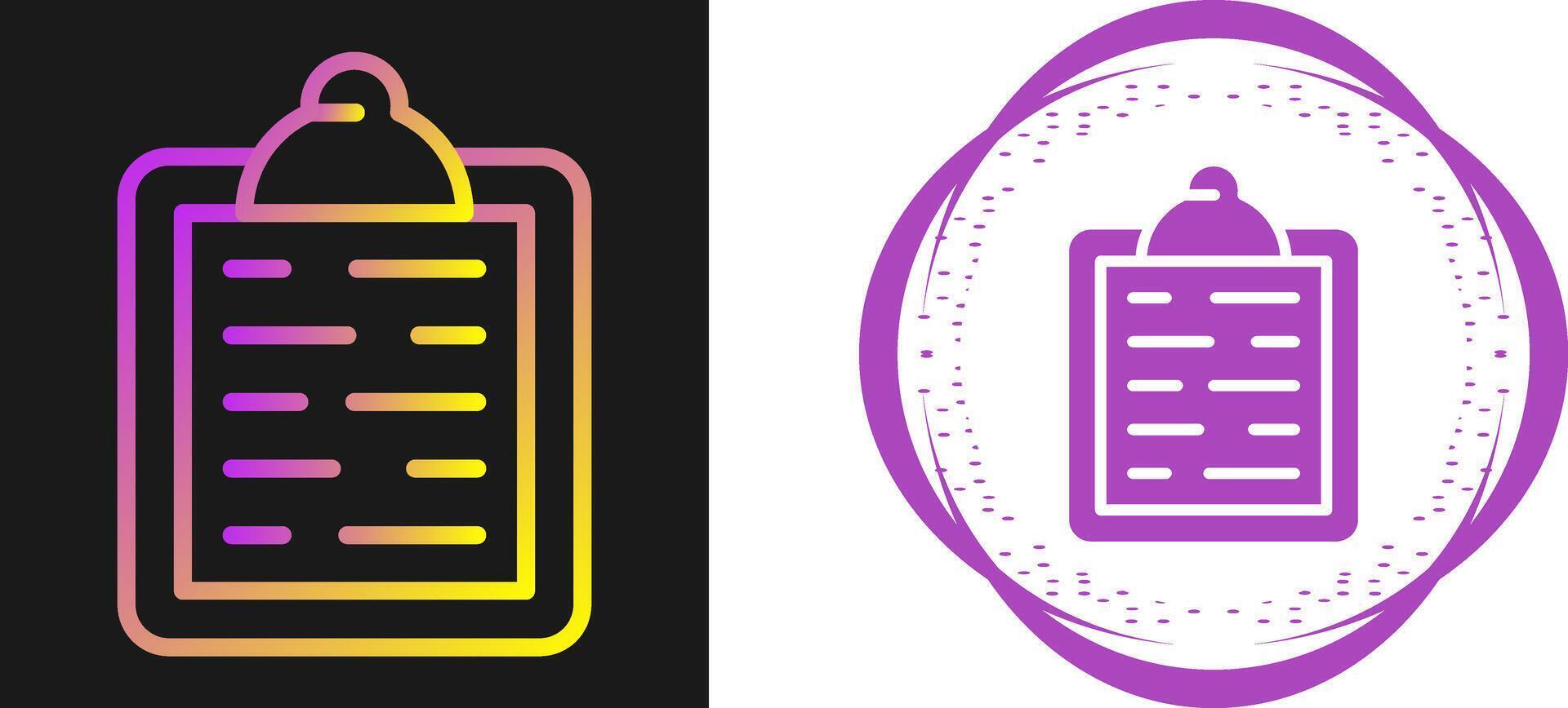 Clipboard Vector Icon