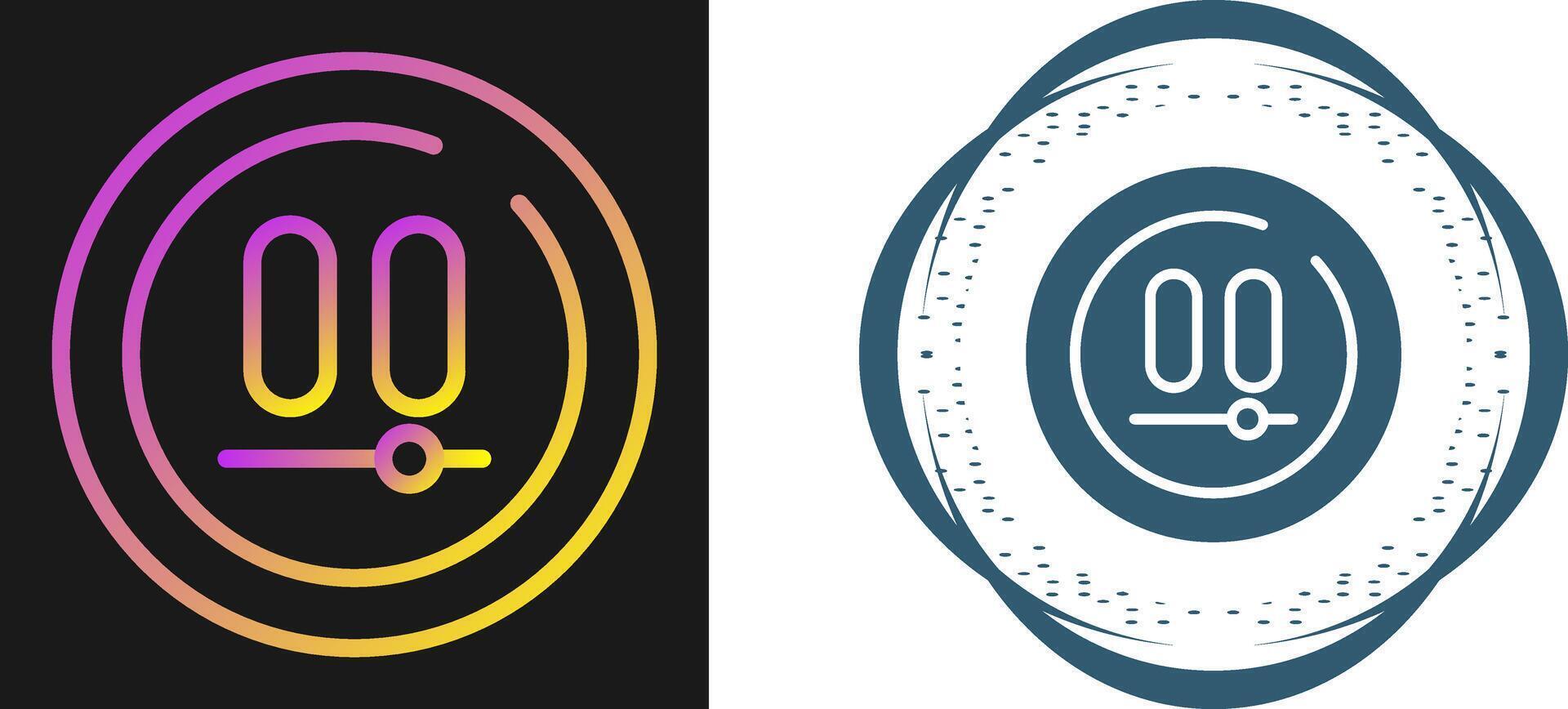 Video Pause Circle Vector Icon