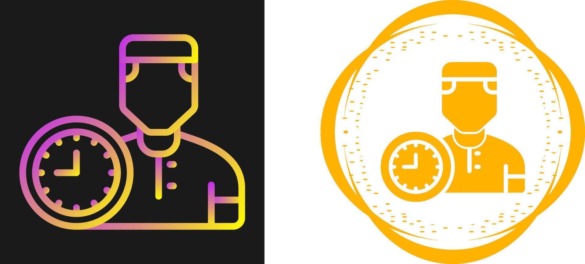 Working Hour Vector Icon