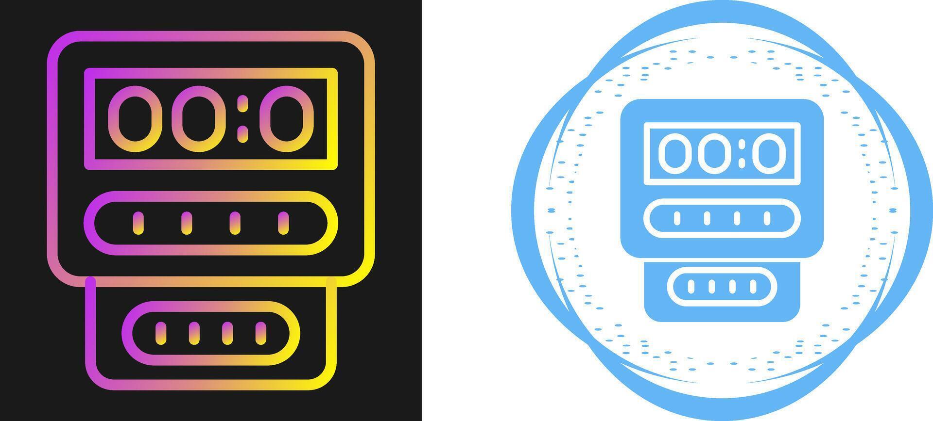 Electric Meter Vector Icon