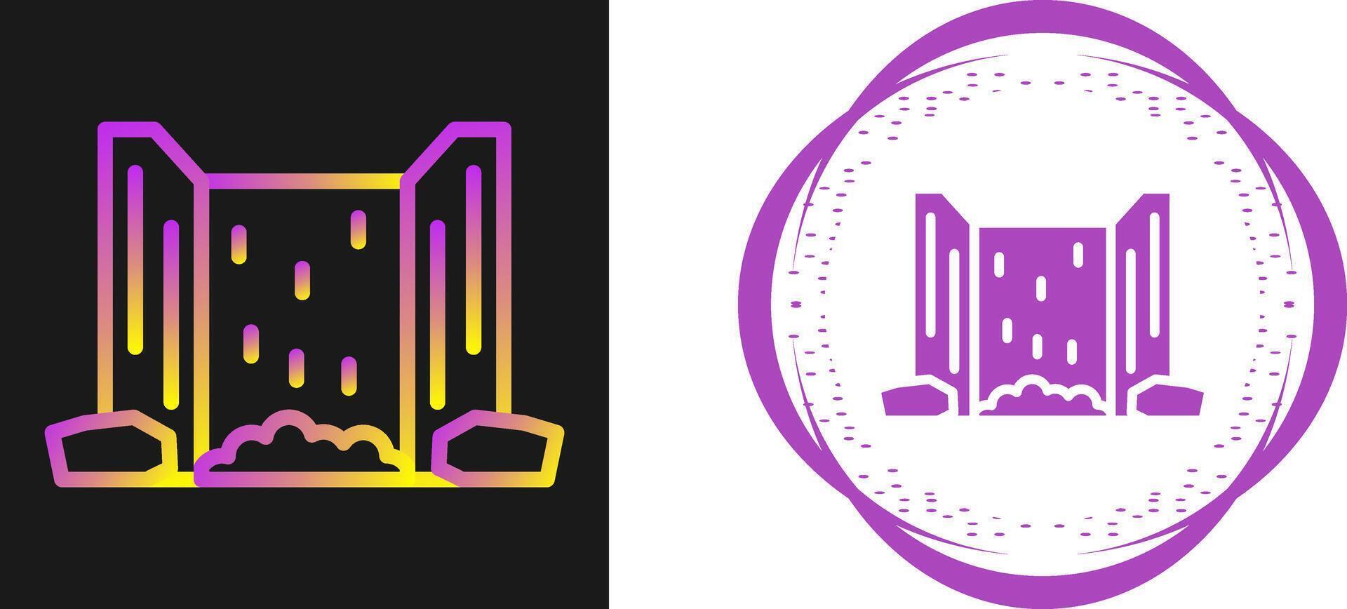 Waterfall Vector Icon
