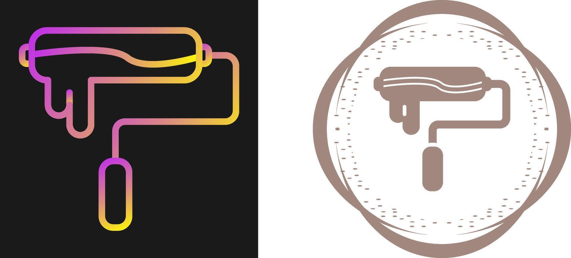 Paint Roller Vector Icon