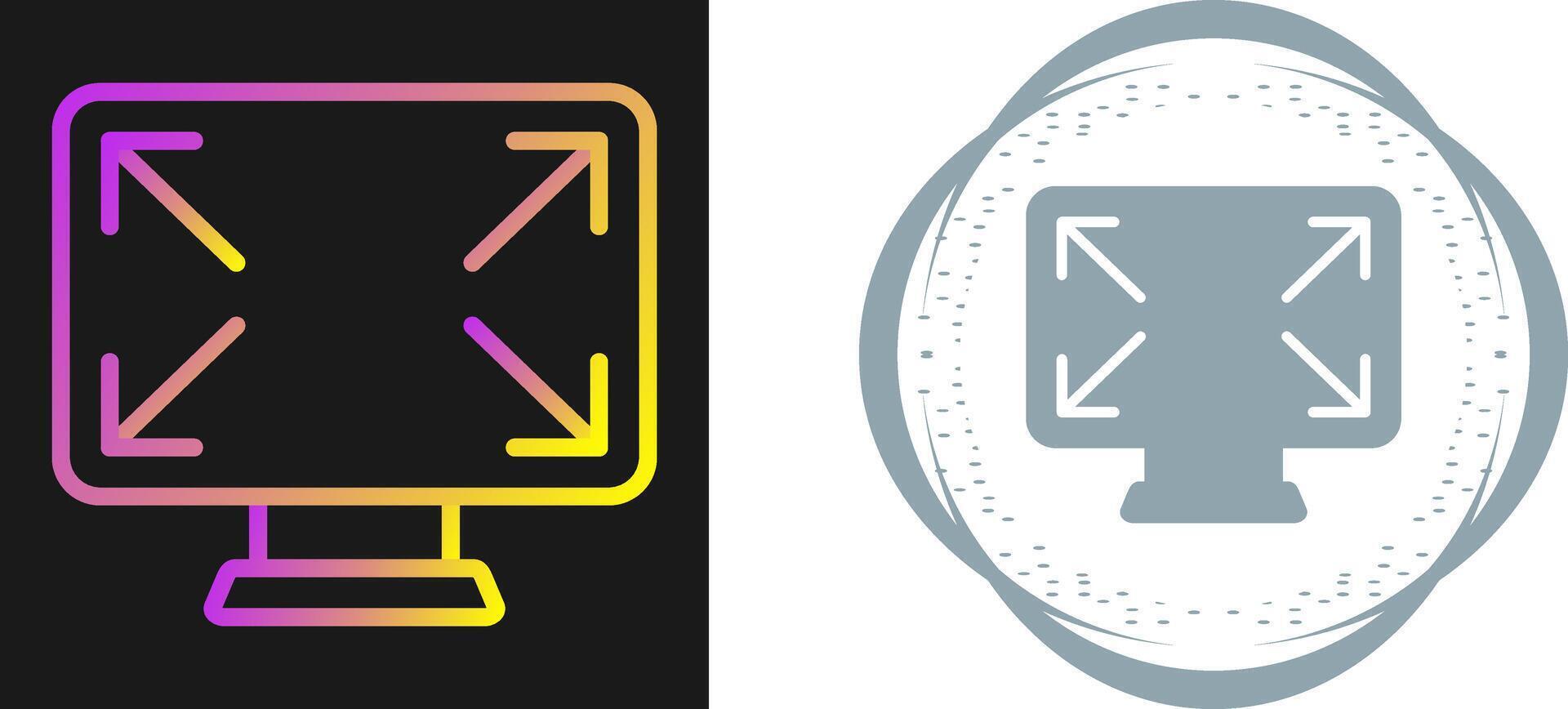 Fullscreen Icon Vector Icon