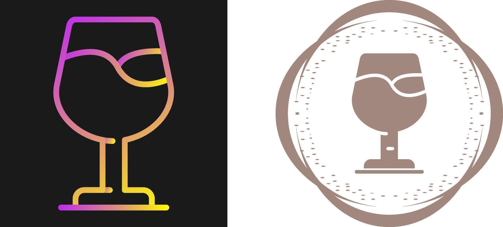 icono de vector de vino