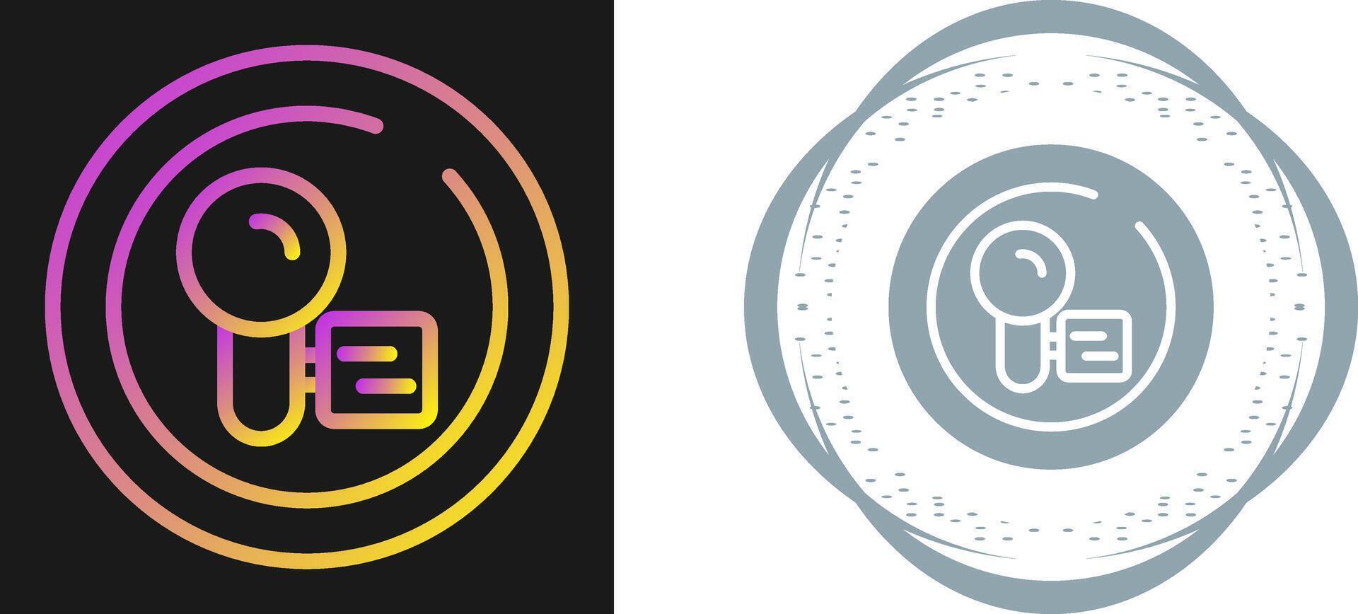 Video Camera Circle Vector Icon
