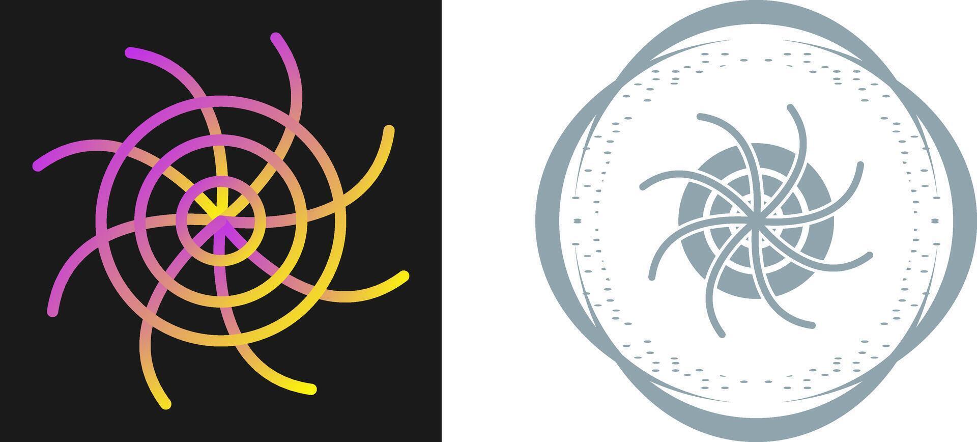 Black Hole Vector Icon