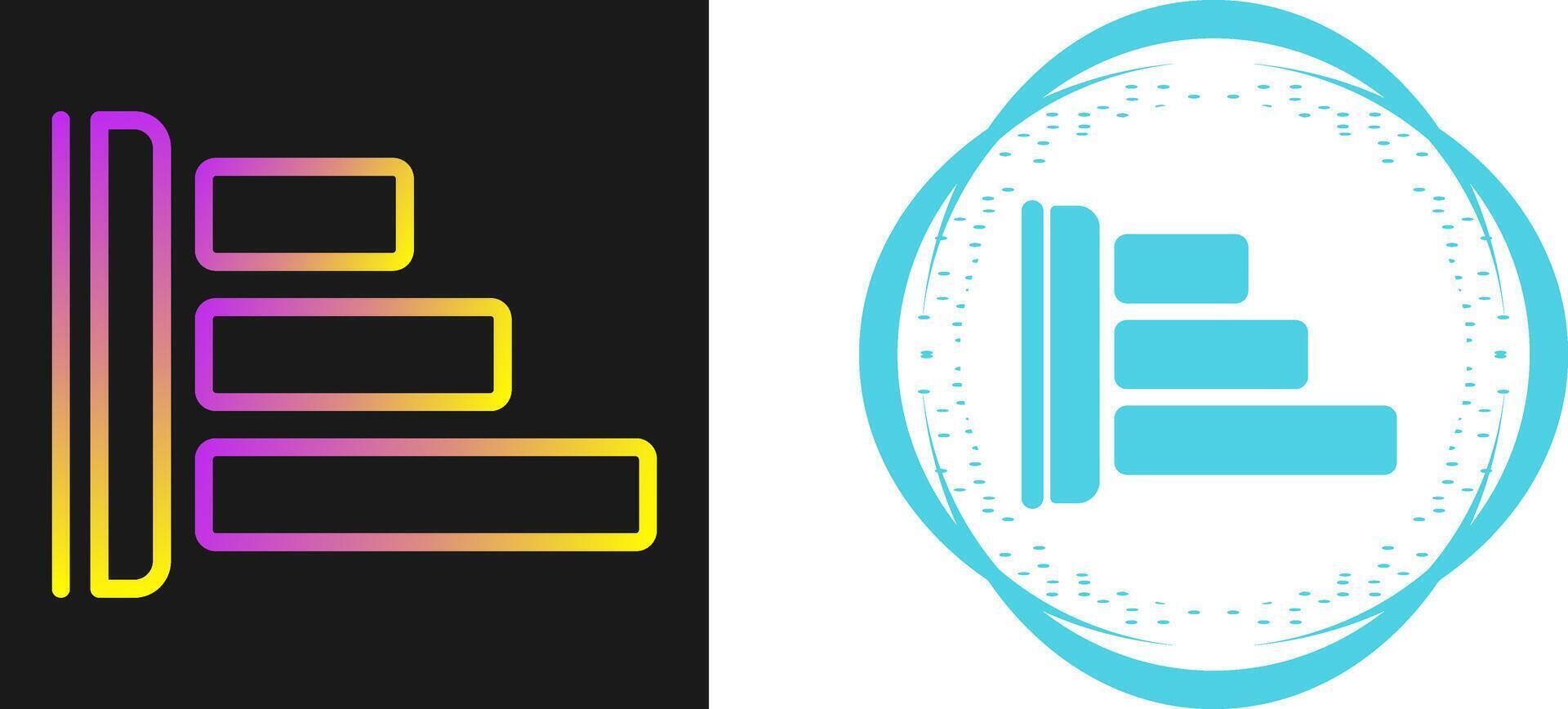 Left Align Vector Icon