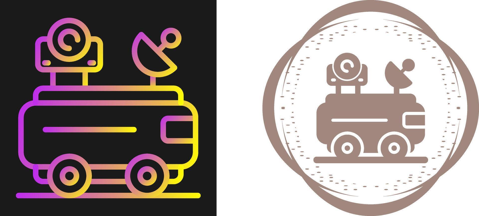 Moon Rover Vector Icon