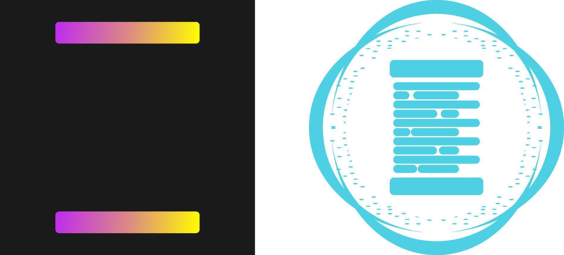 Left Alignment Vector Icon
