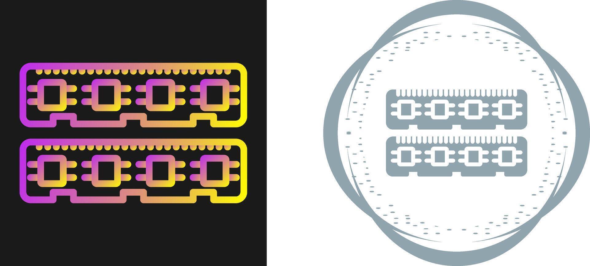 Ram Memory Vector Icon