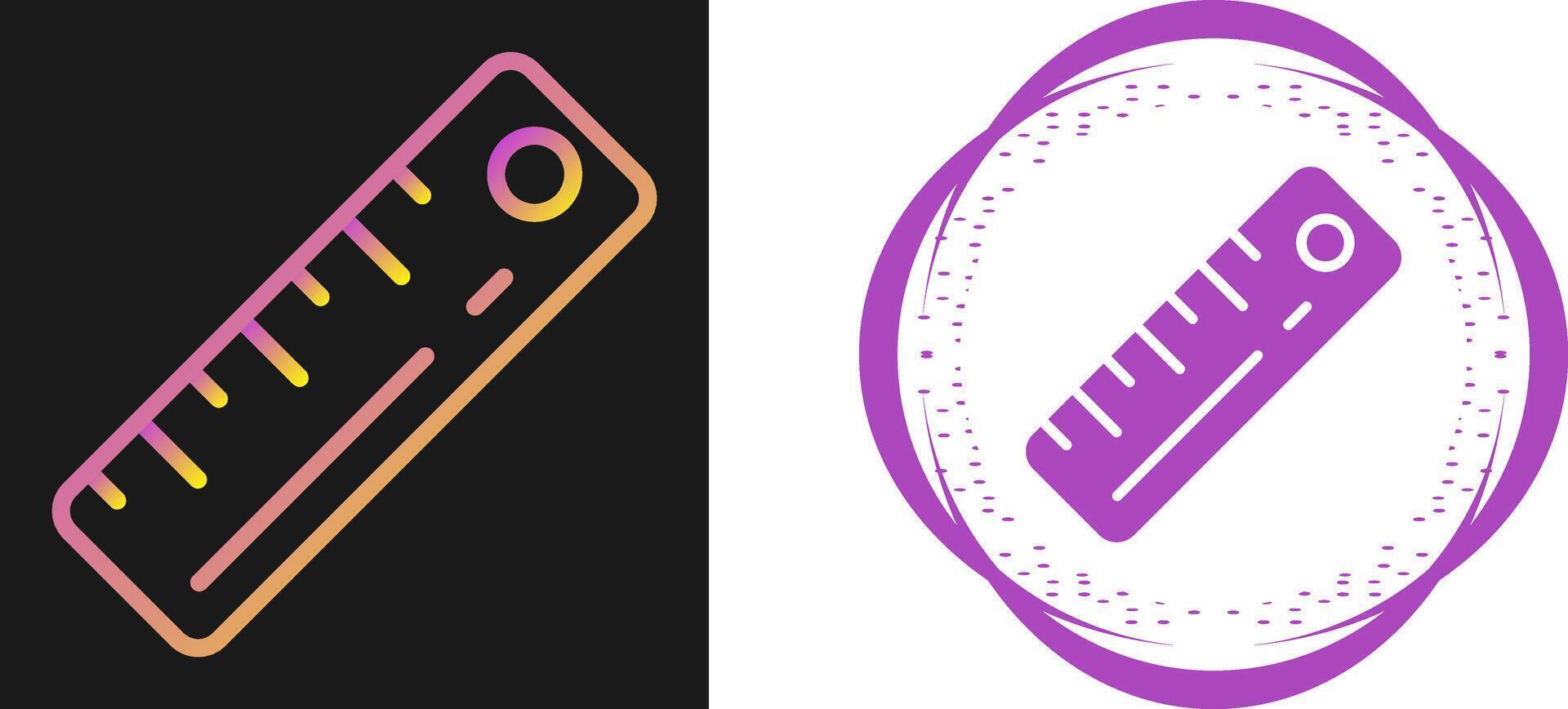 Ruler Vector Icon