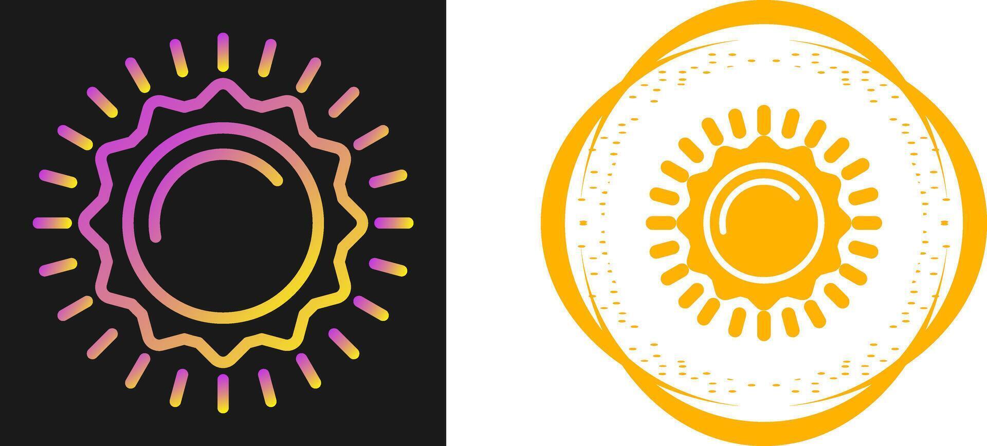 Sun Vector Icon