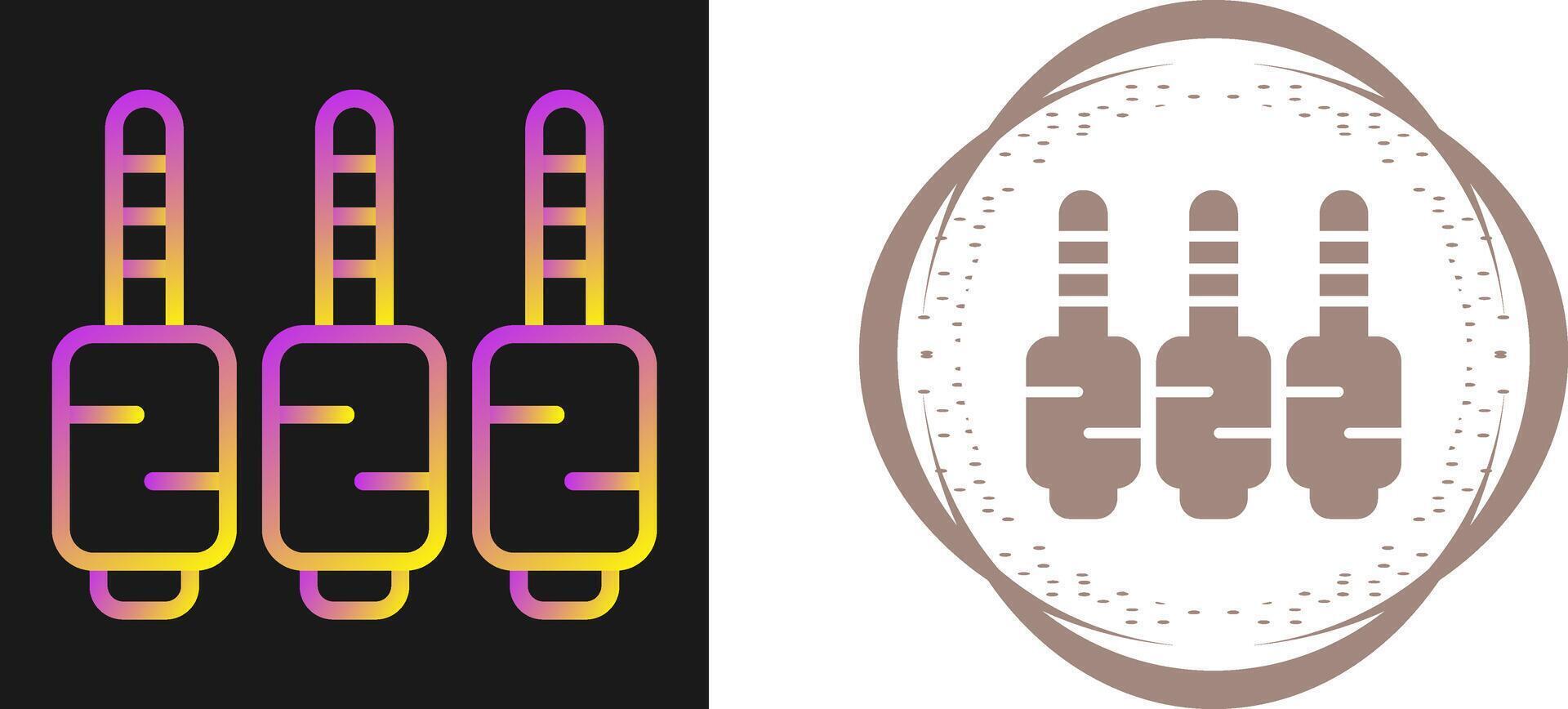 Jack Cable Vector Icon