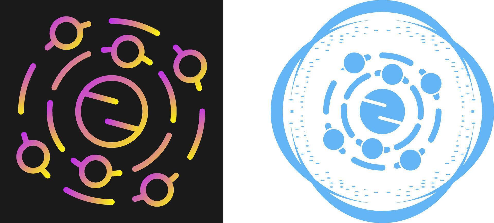Solar System Vector Icon