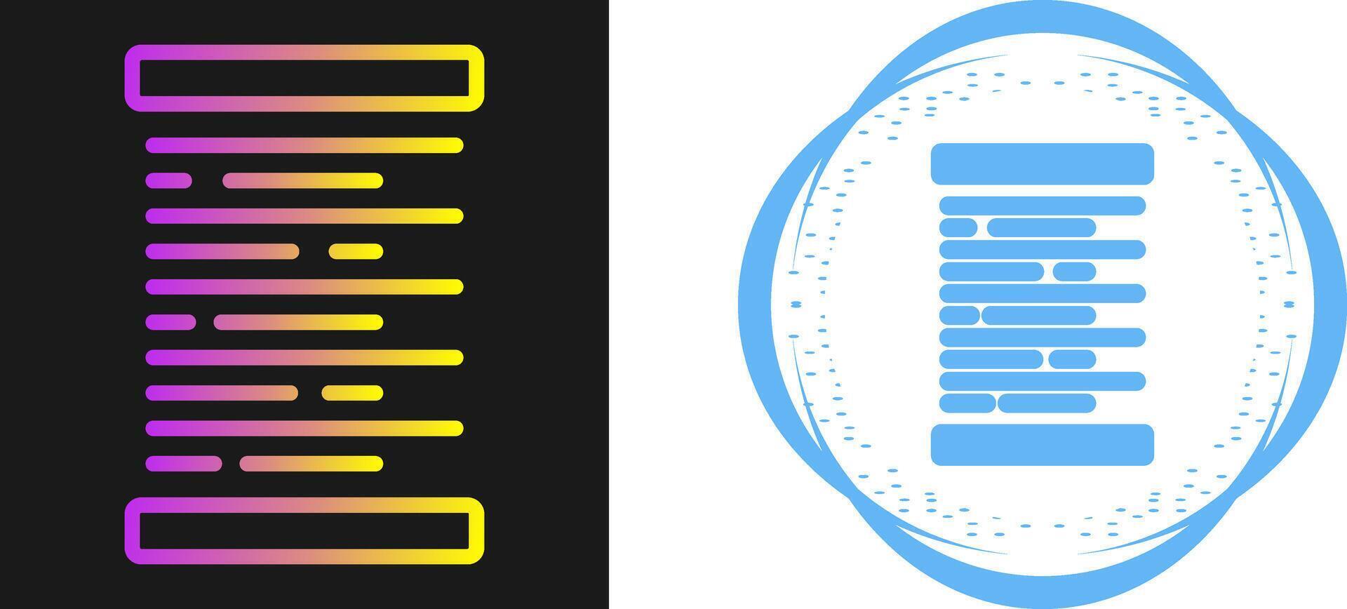 Right Alignment Vector Icon