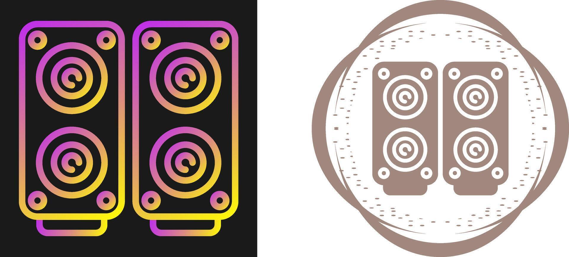 Speakers Vector Icon