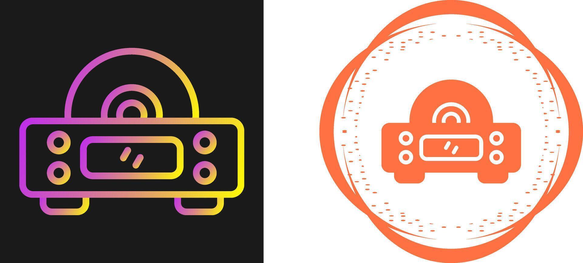 Cd Player Vector Icon