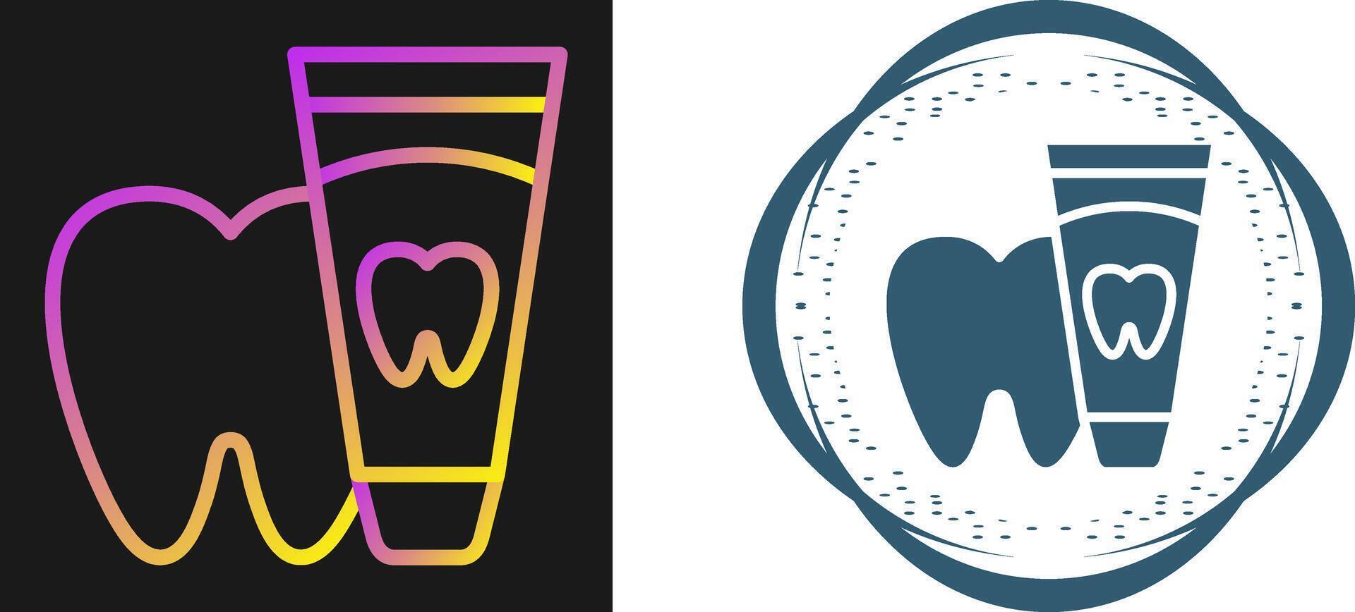 Toothpaste Vector Icon