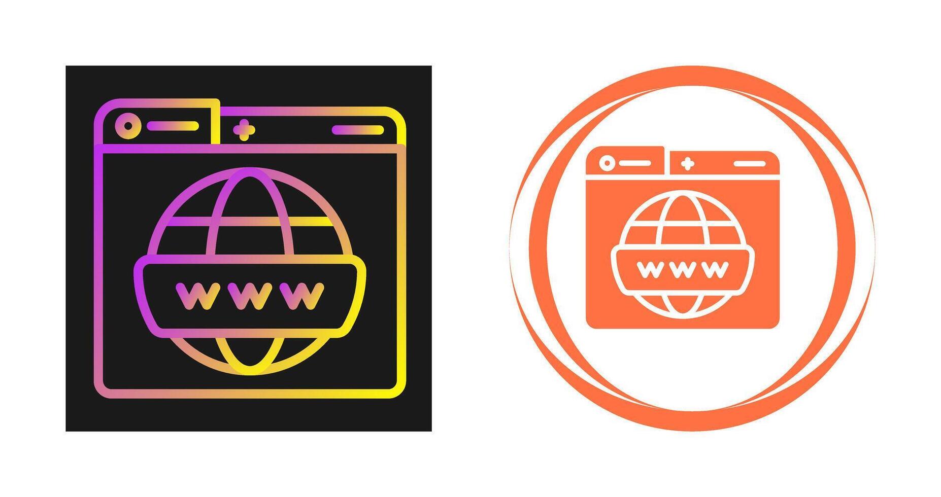 World Wide Web Vector Icon