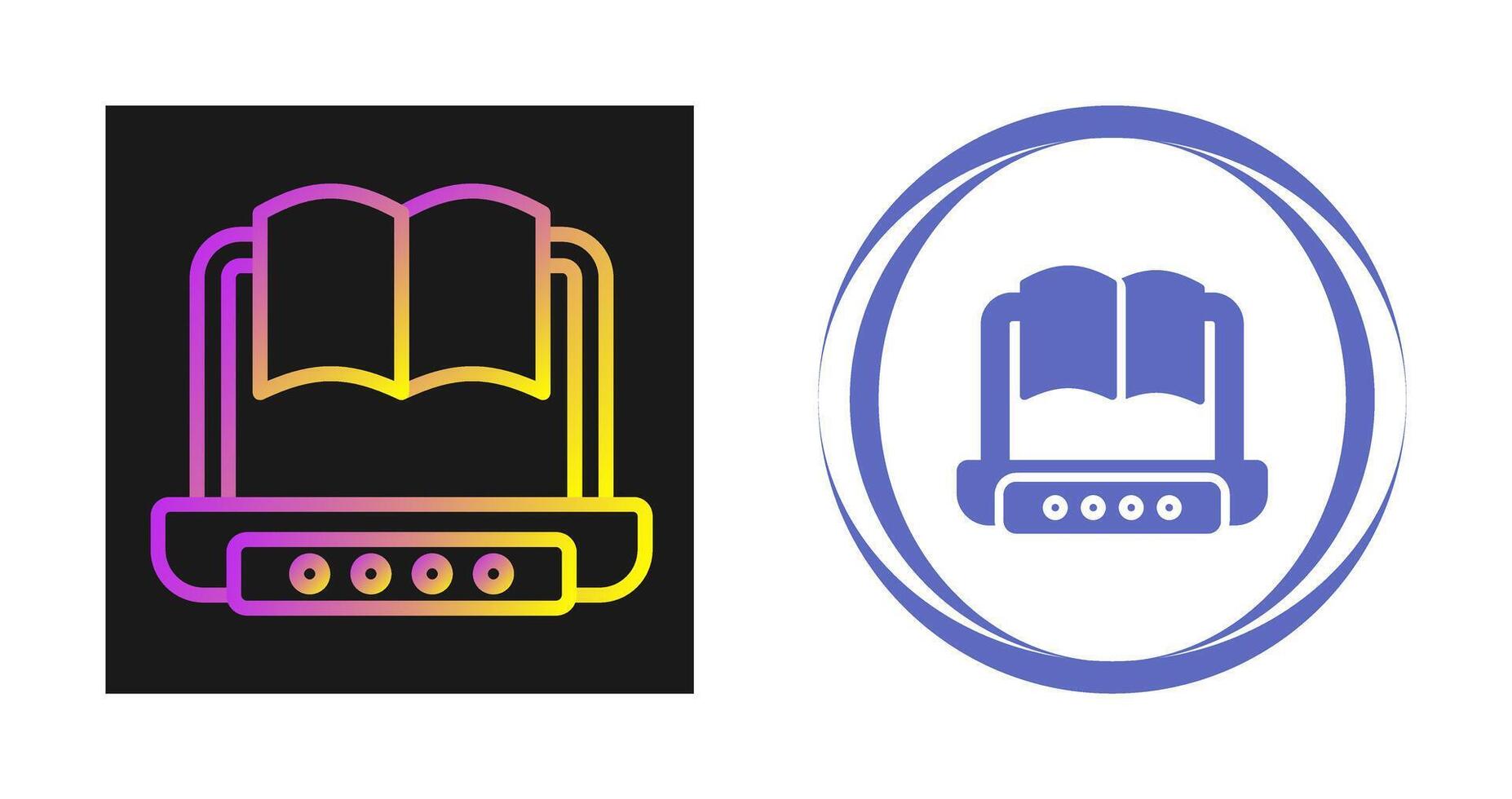 Manual Book Vector Icon