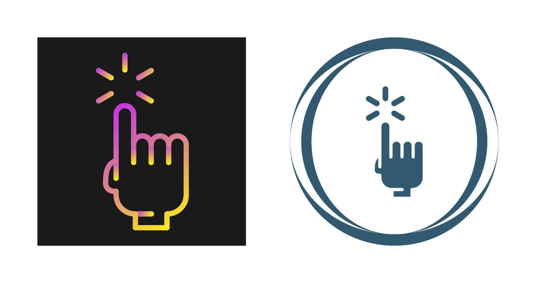 Click Vector Icon