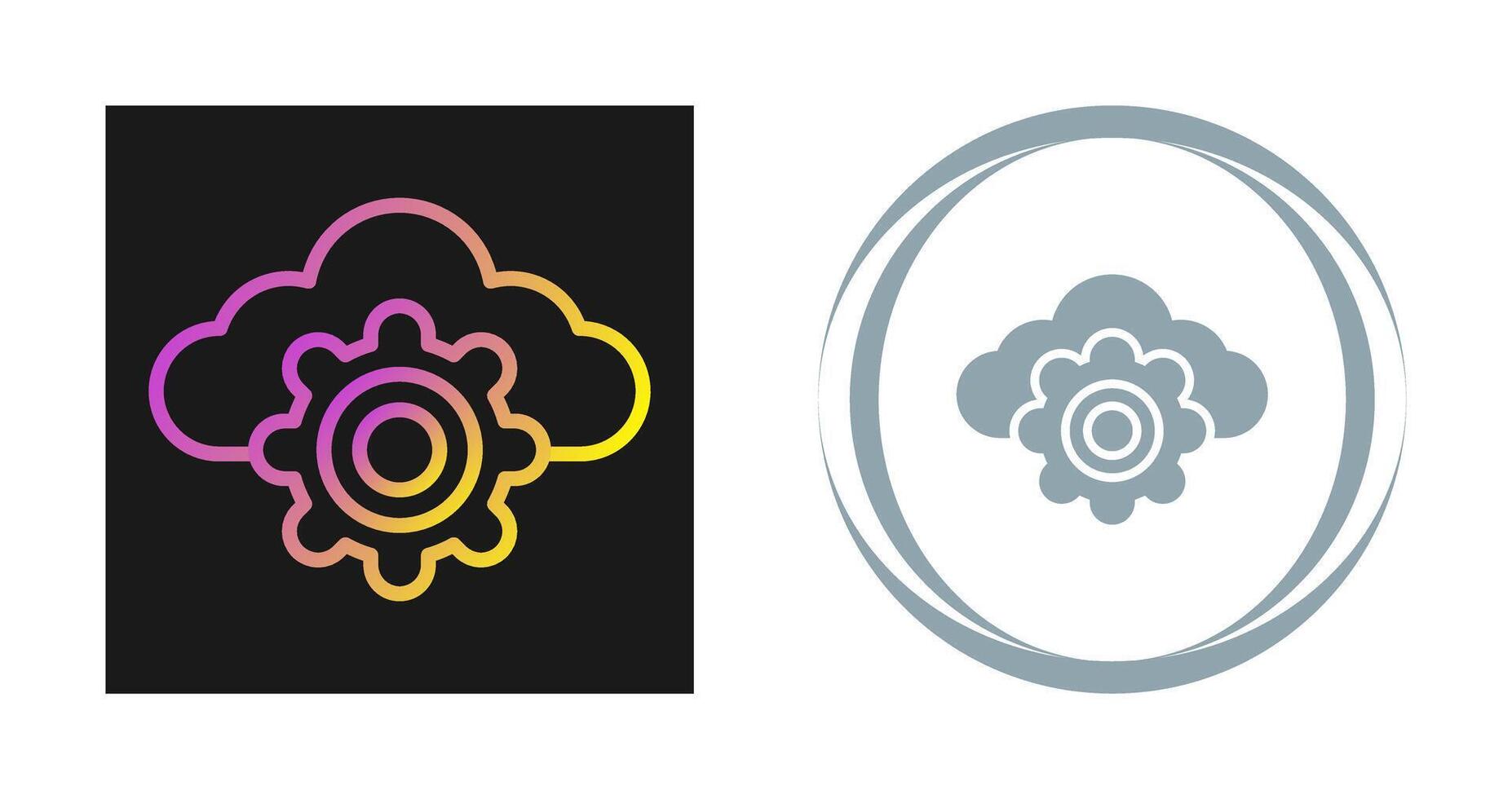 Cloud Computing Vector Icon