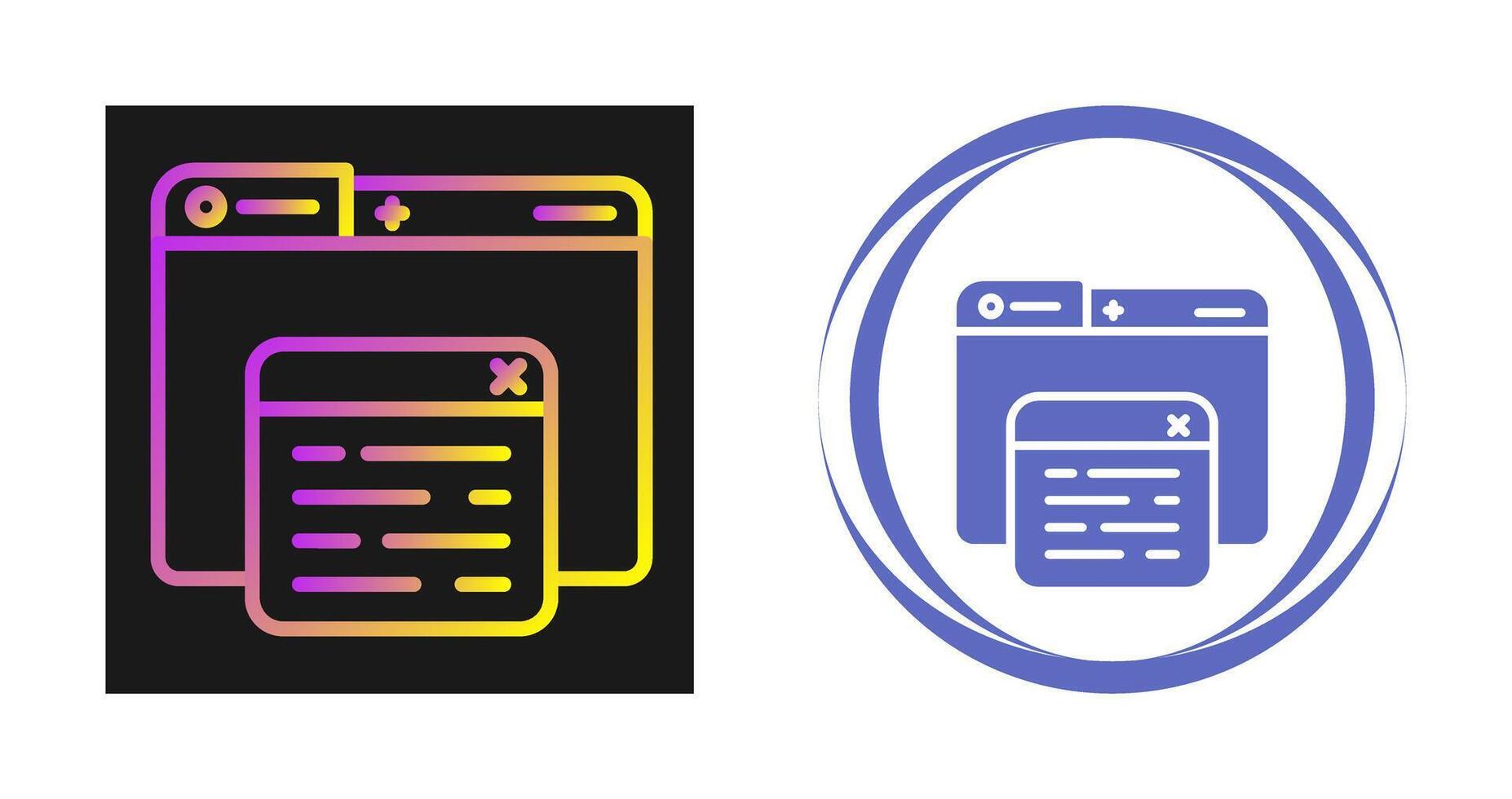 Pop Up Vector Icon