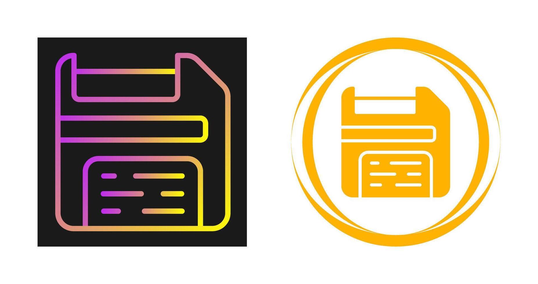 Floppy Disk Vector Icon