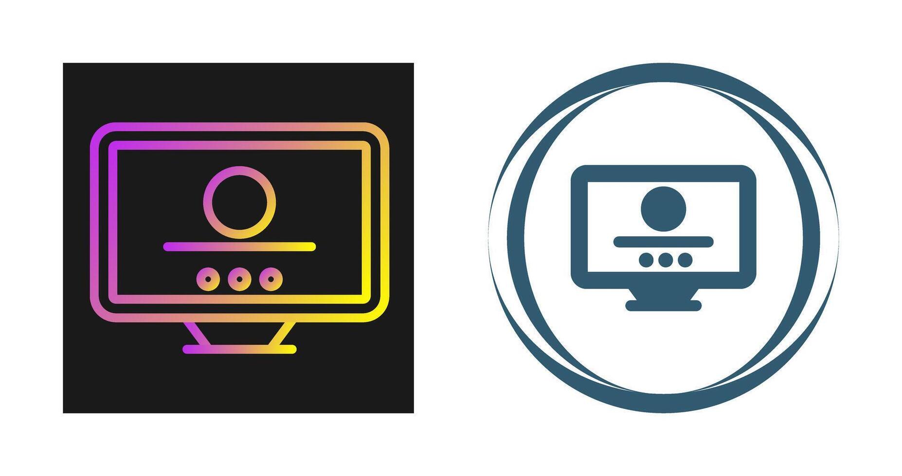 Desktop Vector Icon