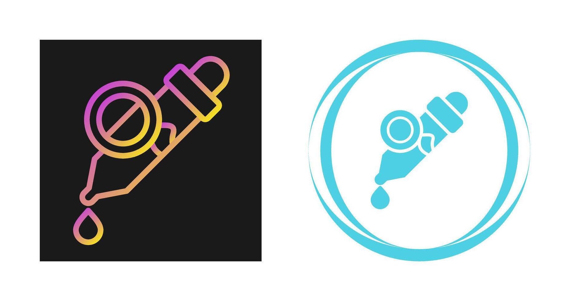 Blocked Droper Vector Icon