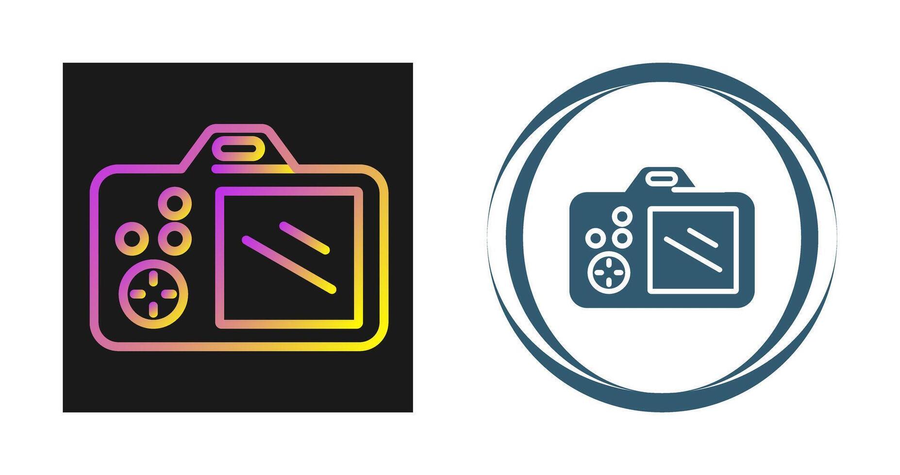 Dslr Camera Vector Icon