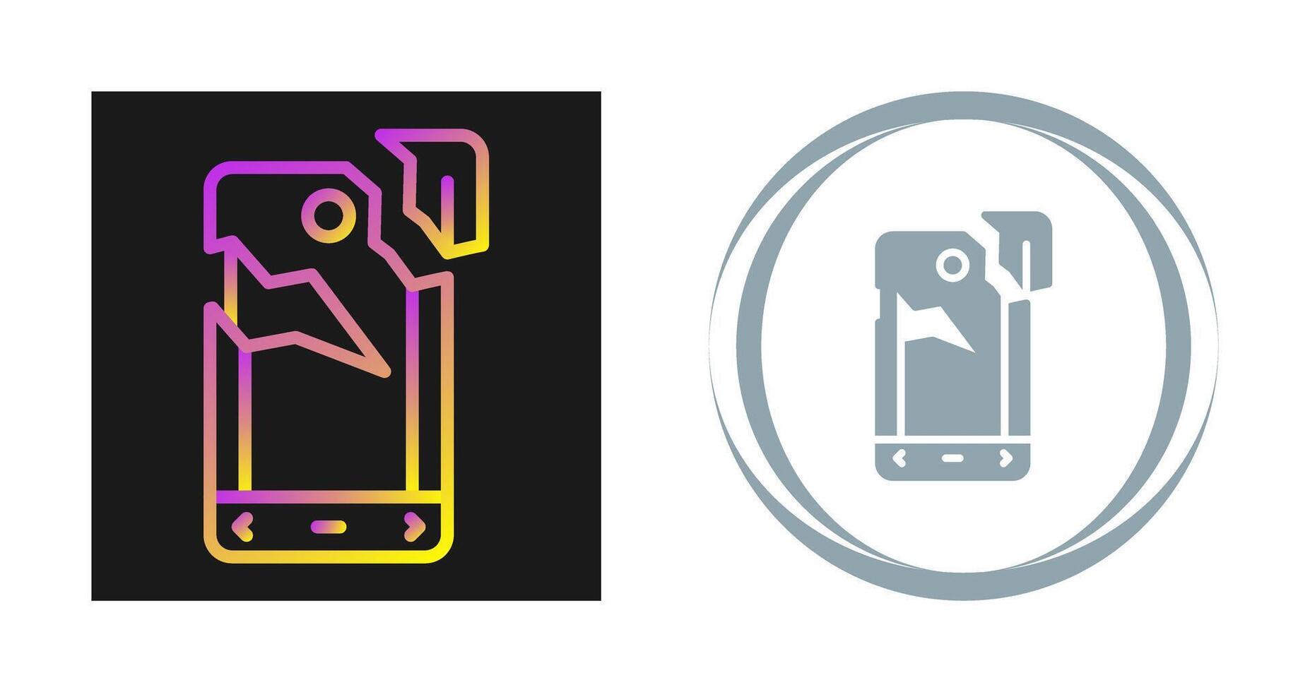 Broken Vector Icon