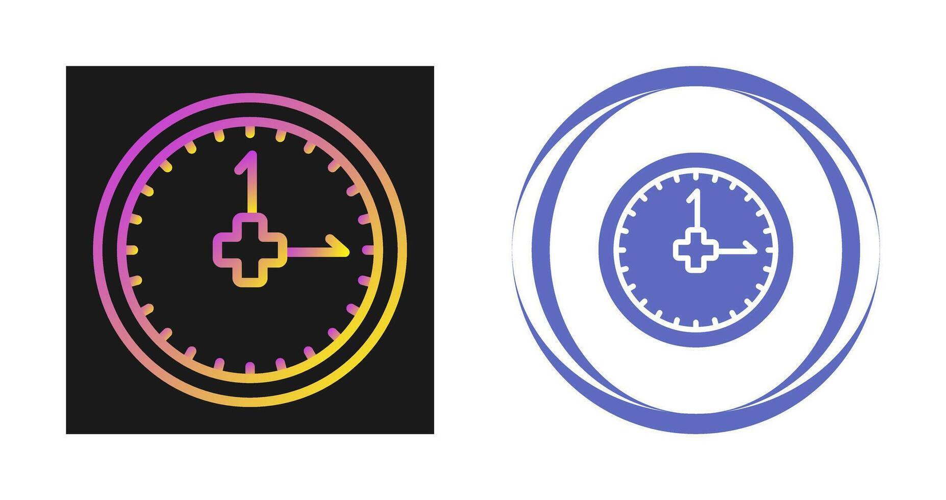 Clock Vector Icon