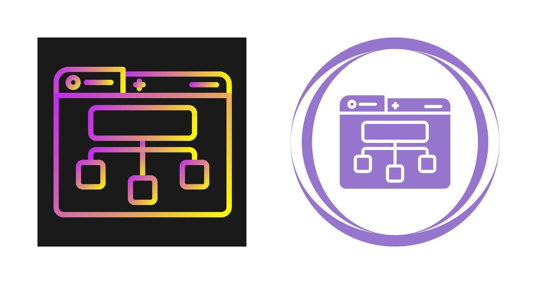 Site Map Vector Icon