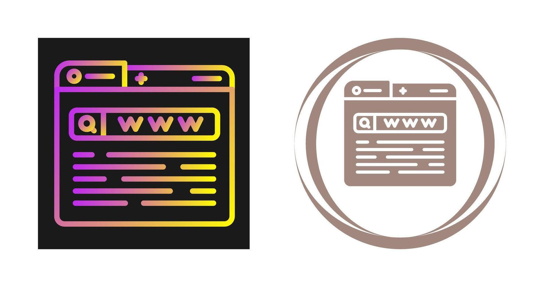 World Wide Web Vector Icon