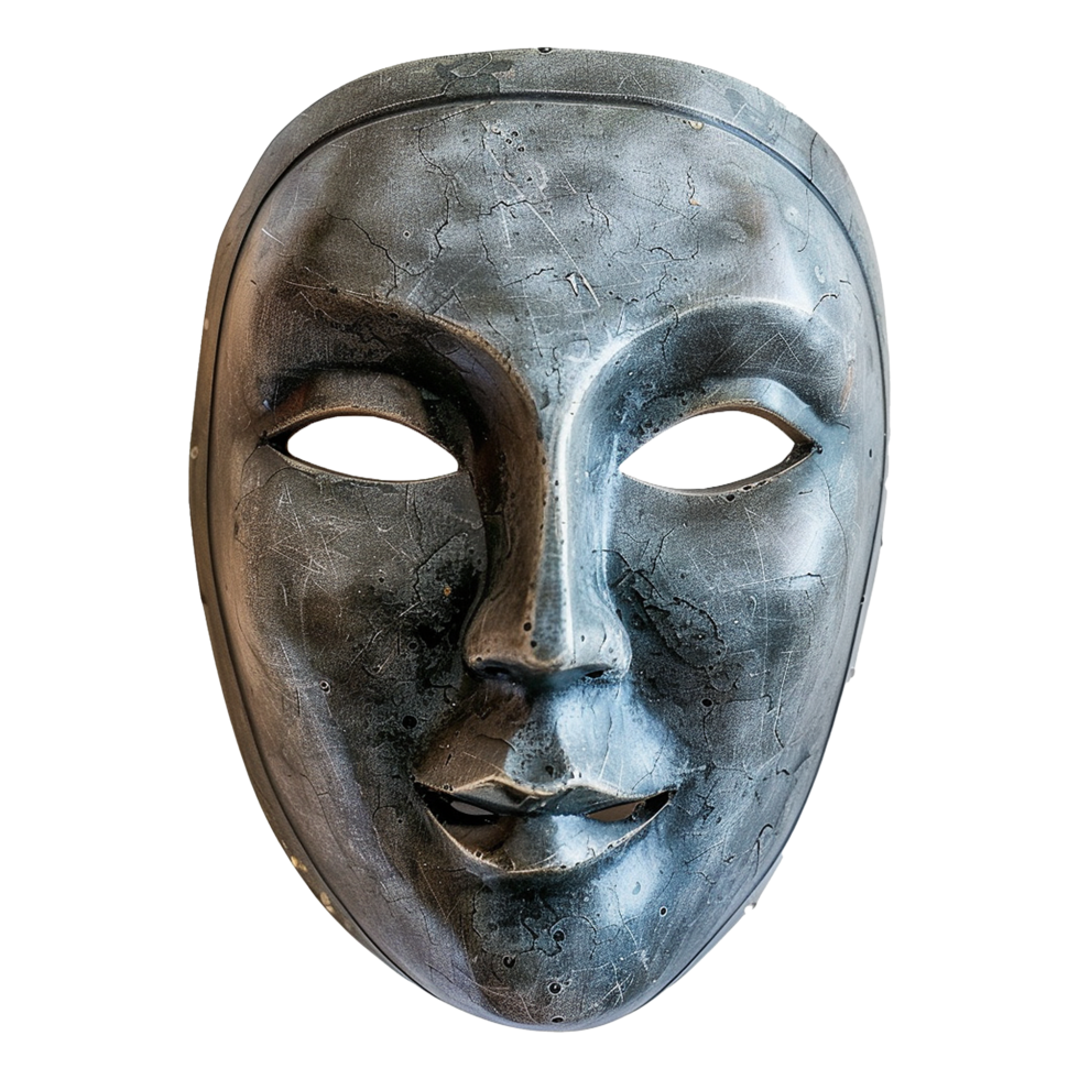 AI generated Elegant carnival mask isolated on transparent background png