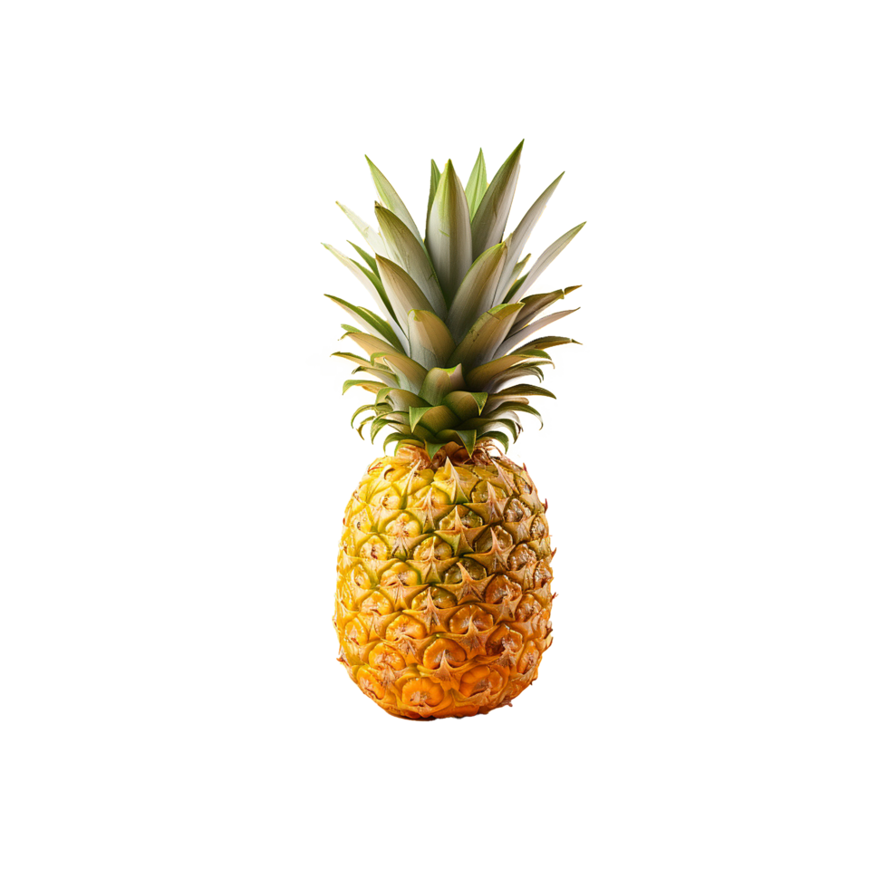 ai gegenereerd ananas PNG geïsoleerd Aan transparant achtergrond
