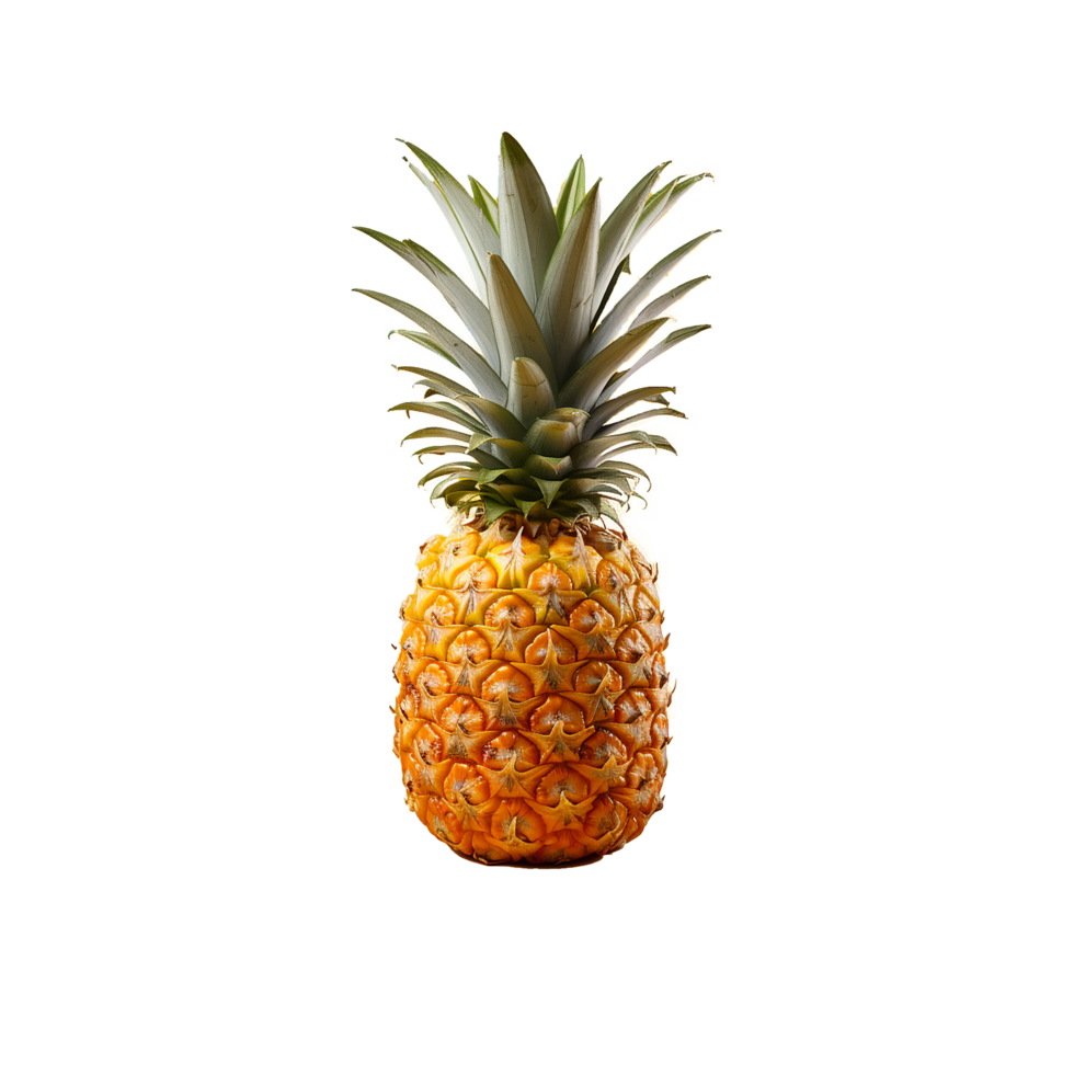 AI generated Pineapple png isolated on transparent background