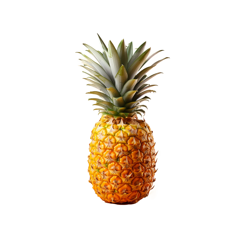 AI generated Pineapple png isolated on transparent background