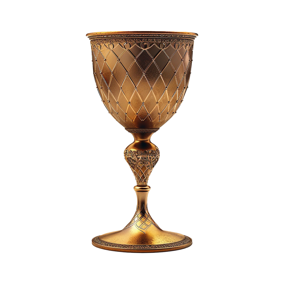 AI generated Goblet isolated on transparent background png