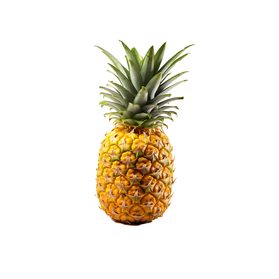 AI generated Pineapple png isolated on transparent background