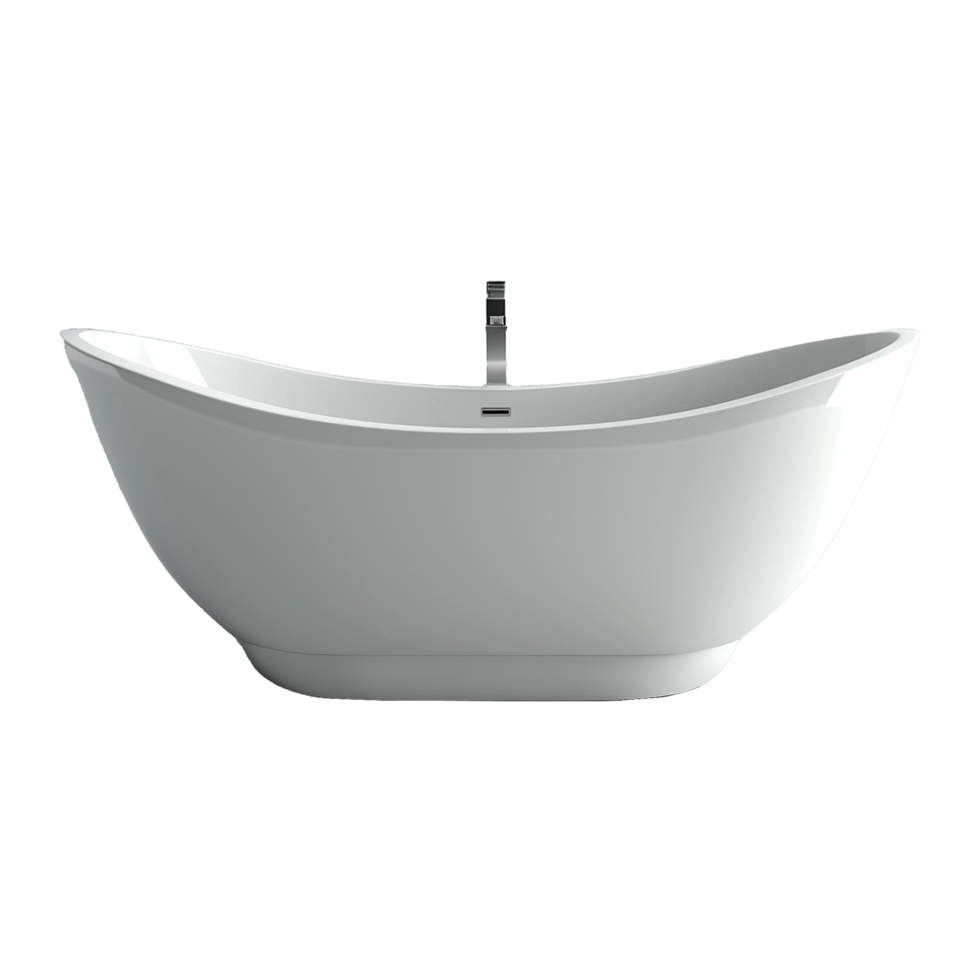 AI generated Bathtub isolated on transparent background png