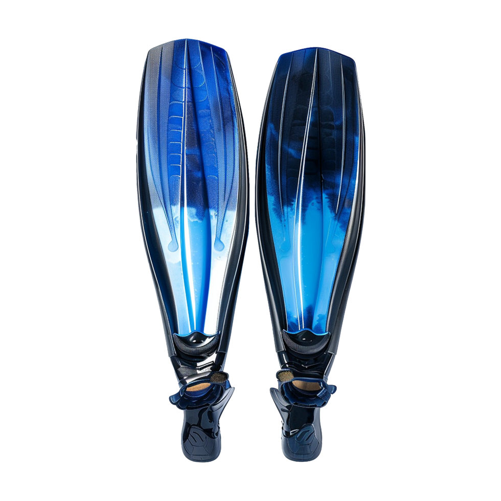 AI generated Diver fins isolated on transparent background png