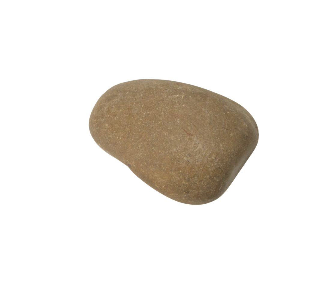 A lucky hard stone, A nature rock on isolate background png